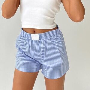 NWT Women's Blue Boxer Shorts